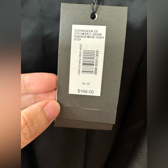 Armani Exchange Faux Leather Jacket (BRAND NEW) - Picture 3 of 3